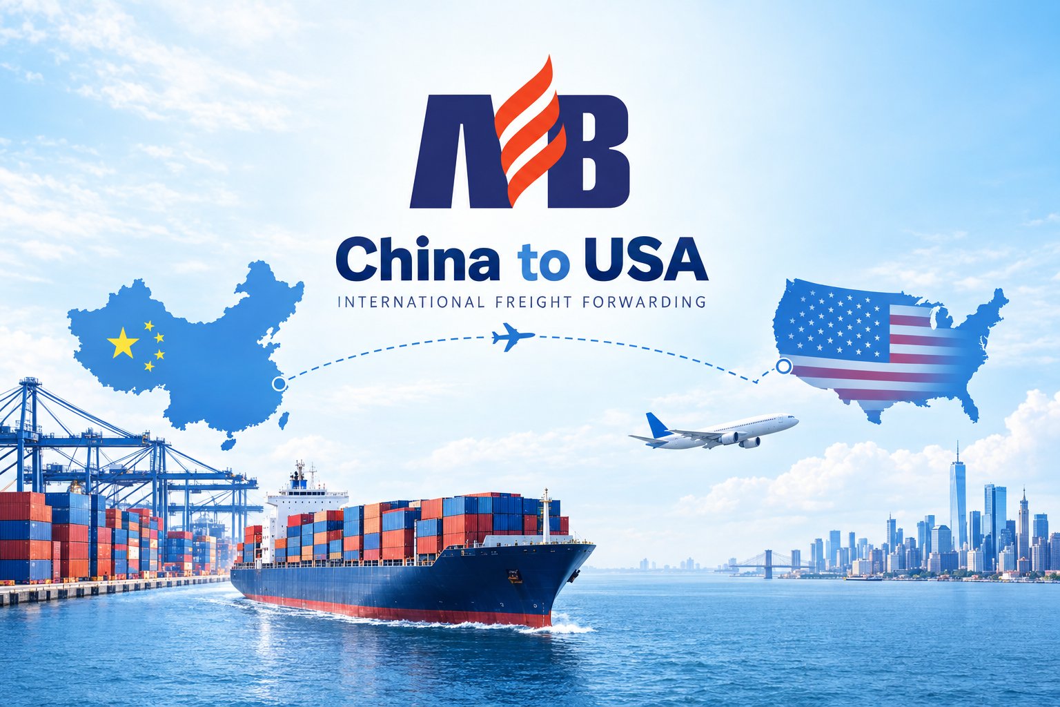 Shipping from China to USA